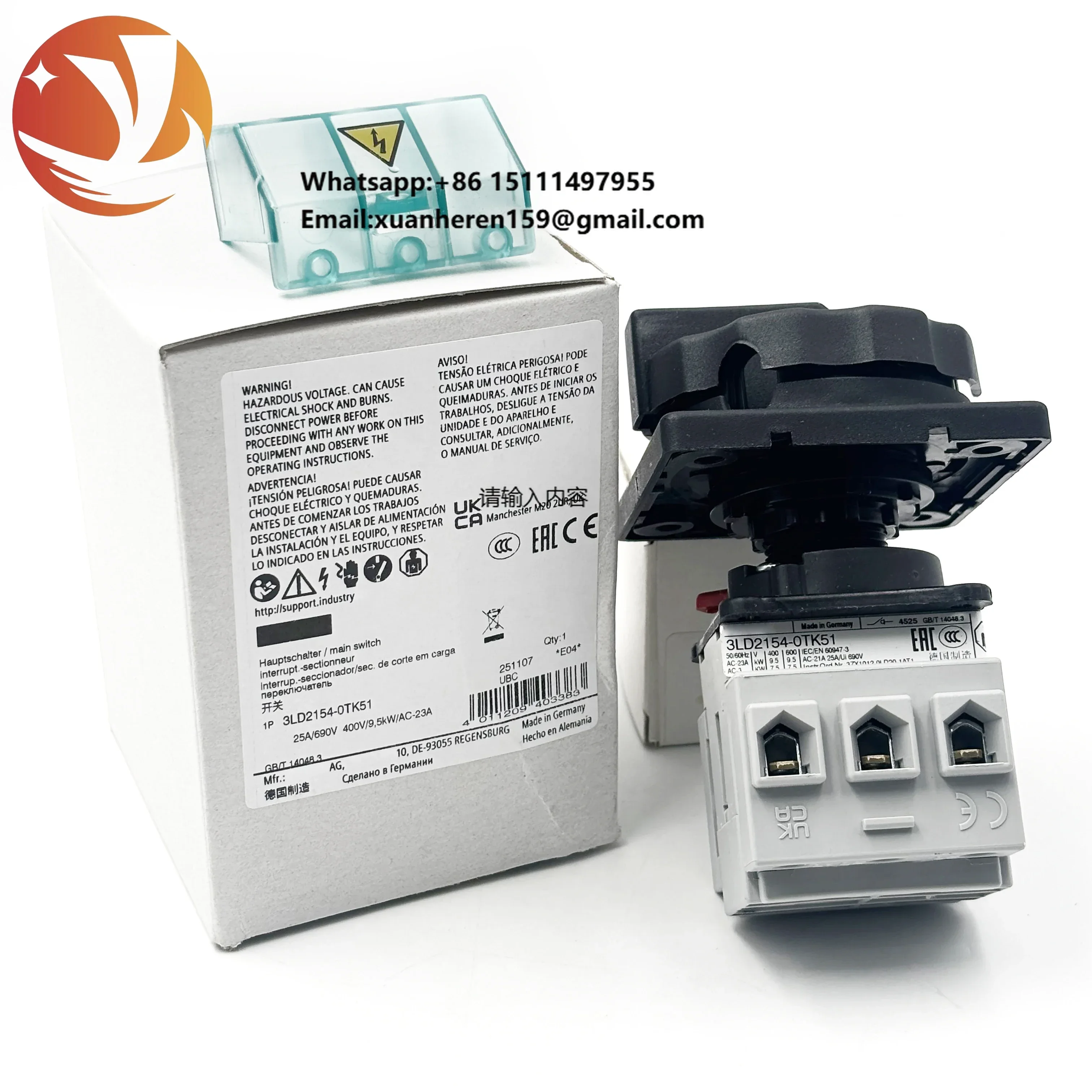 Brand-new Genuine and In-stock PLC Controller Is Suitable for 3LD2154-0TK51 Conversion Switch Protection Application