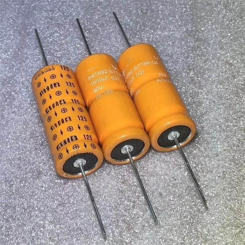 epcos-b41692シリーズ-1800uf-40v-オーディオフィルター用電解コンデンサ-10個セット（新品、ドイツ製）