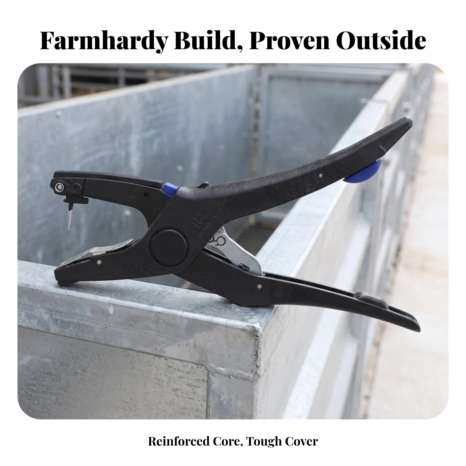 Livestock Ear Tag - เครื่องมือติดแท็กหูสัตว์ เครื่องมือติดแท็กหูสัตว์ที่ออกแบบตามหลักสรีรศาสตร์ อุปกรณ์ติดแท็กสัตว์ที่ช่วยประหยัดแรงงาน น้ำหนักเบา เหมาะสำหรับผู้เลี้ยงสัตว์ในฟาร์มและฟาร์มปศุสัตว์