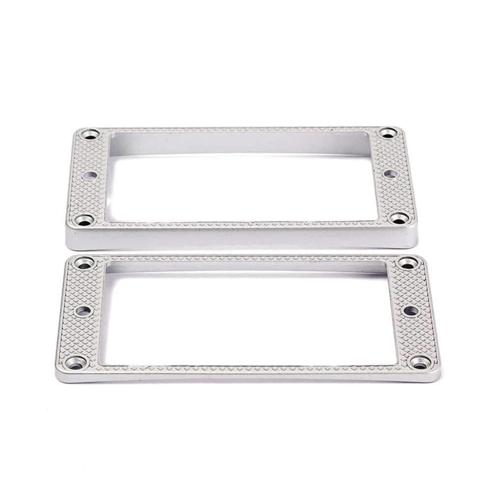 

Metal Frame Guitar Pickup Rings Mount Framed Electric Humbucker Mounting Ukulele