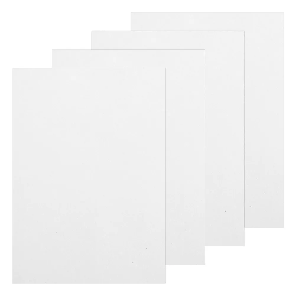 4Pcs Water Soluble Adhesive Embroidery Stabilizer Printable Fabric Backing Machine Embroidery Hand Sewing Wash Away