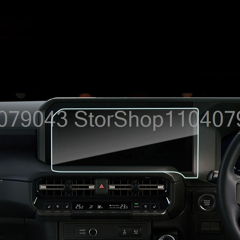 Tempered glass Screen Protector For Toyota Land Cruiser 250 2024 -2026 12.3 inch CarGPS Navigation instrument anti-scratch film