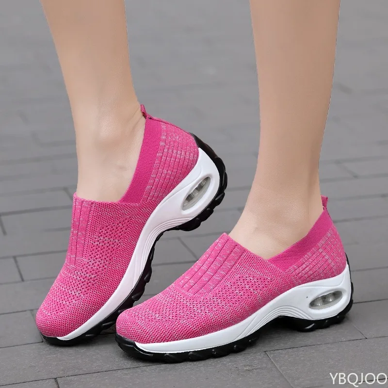 Large Size Spring and Autumn Fashion Breathable Lightweight Casual Comfortable Women's Shoes Versatile Women's Sports Shoes 2026