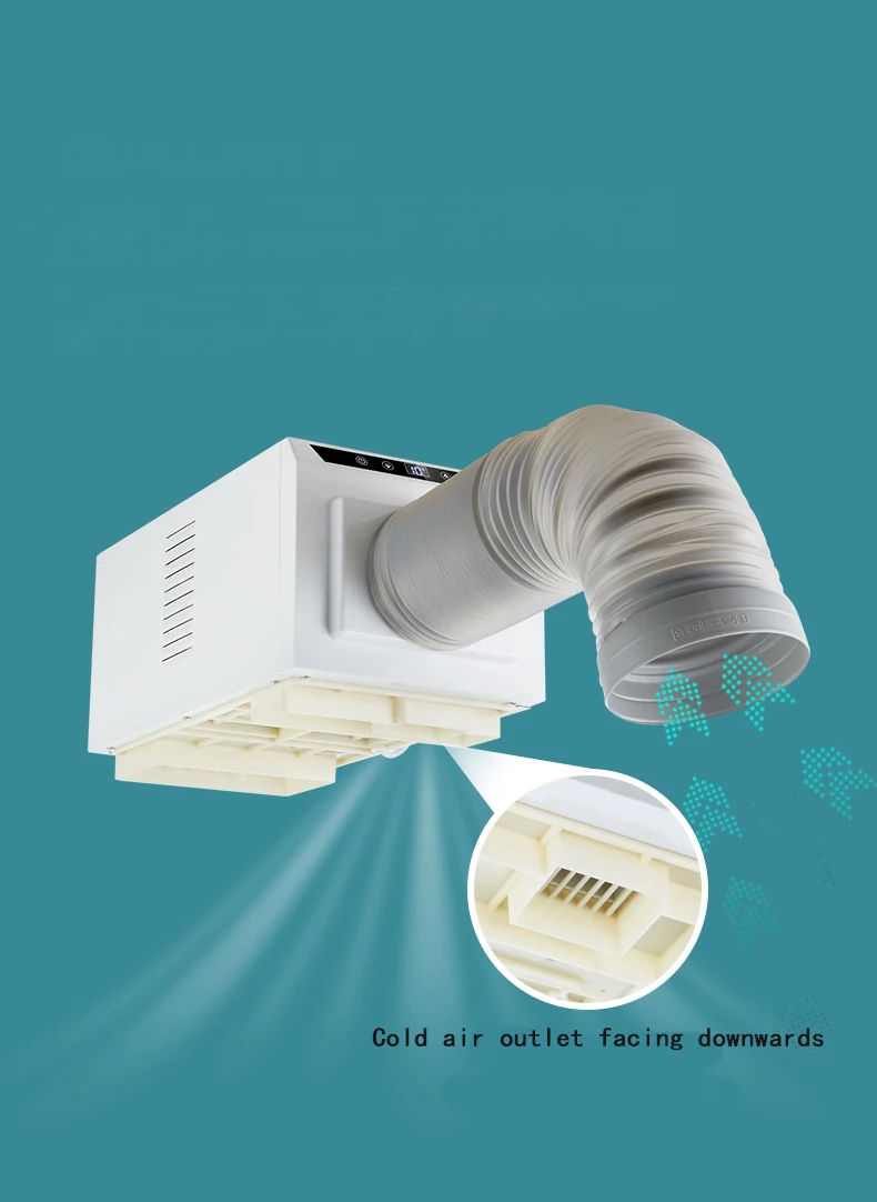 Mini-Zelt-Klimaanlage, neuer Stil, 110 V, Kühlung für den Außenbereich, Wechselstrom für LKW, Van, Kabinenventilator