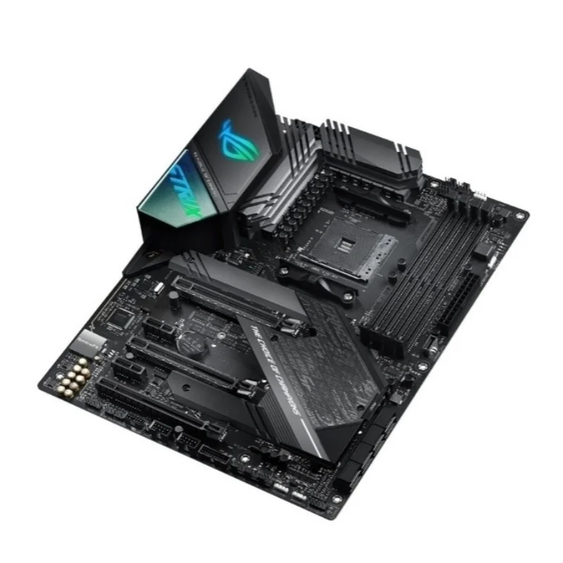 Imagem -04 - Asus-rog Strix X570-f Placa-mãe Gaming Wifi 128gb Hdmi M.2 Pci-e4.0 Soquete Am4 Ddr4 Atx X570 Placa-mãe para Amd 3rd e 2rd