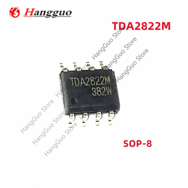 50Pcs/Lot Original TDA2822M TDA2822 SOP SMD SOP-8 Best Quality