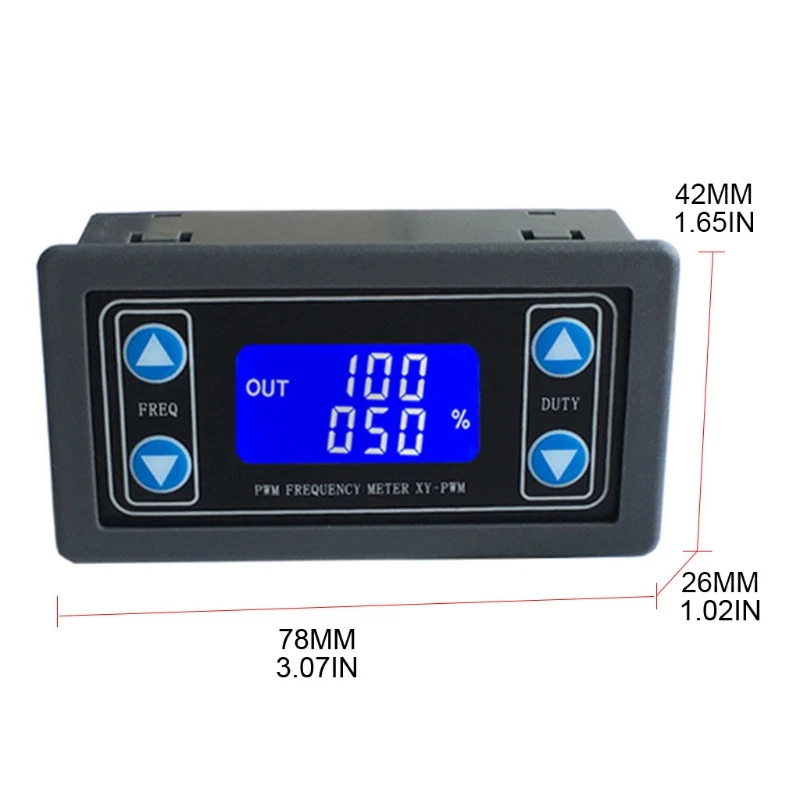 Dropship del generatore segnale del modulo regolabile del duty cycle della frequenza degli impulsi PWM 1HZ-150KHZ