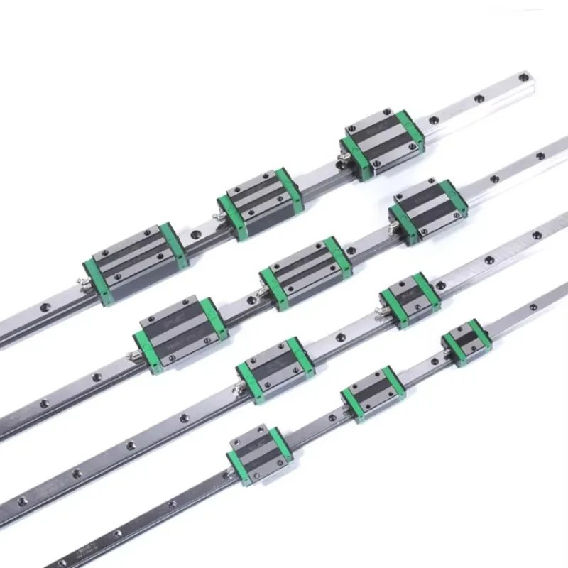 ball screw cnc linear guide blocks guid rail linear hgr20 for cnc xyz table lead screw linear actuator