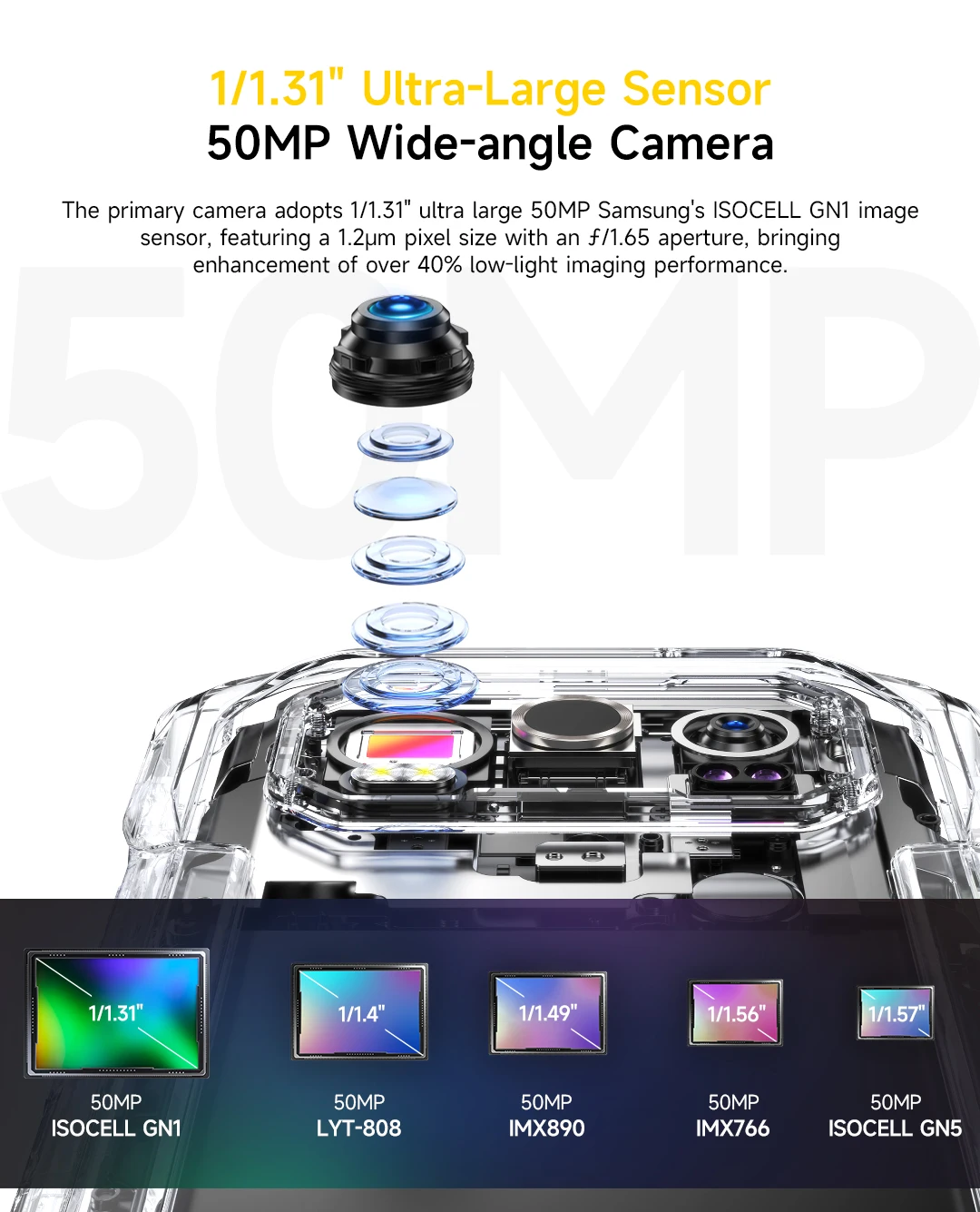 Ulefone Armor 27T+ 4G THERMAL BY FLIR® Rugged Phone 10600mAh Up to 24GB+256GB 6.78"FHD 120Hz Night Vision Android 15 Smartphone
