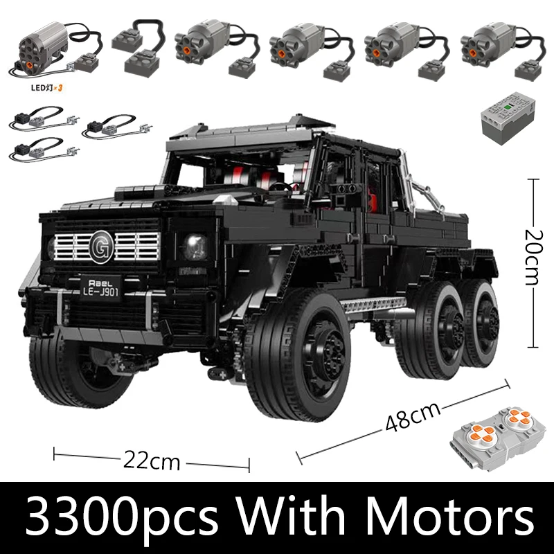 Technical Car App Remote Control J902 Moter Power Bricks Suv Building Blocks Buggy Gift Toys For Boys Sets Moc Assembling Models