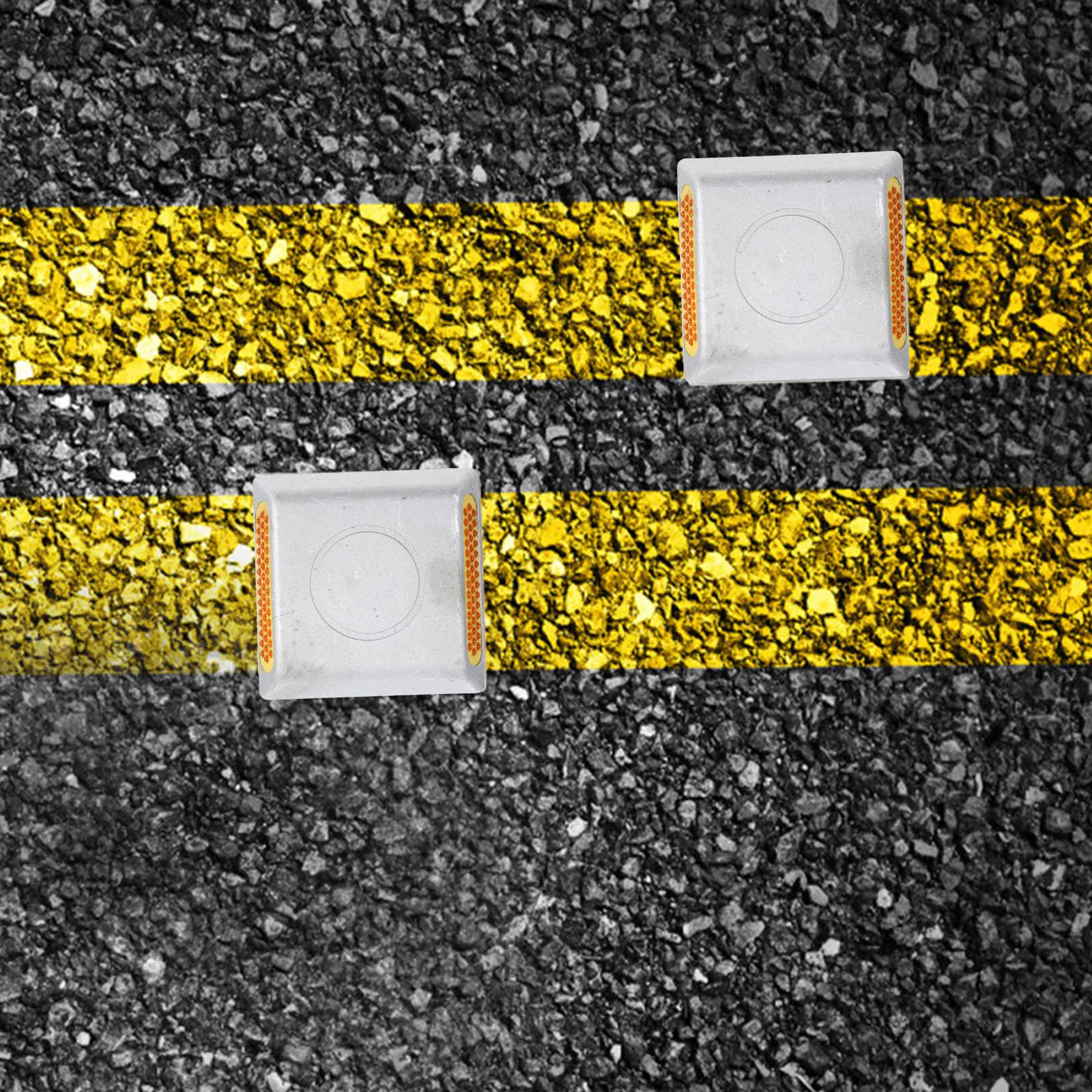 

Reflective Road Signs Pavement Marker Outdoor Markers Reflectors Highway Driveway Safety Automotive Trailer