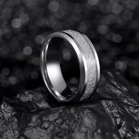 Stainless Steel Rime Ring For Men Women Gold Silver Black Color Unisex Gothic Accessories Trendy Not-fade Jewelry Unisex Gift