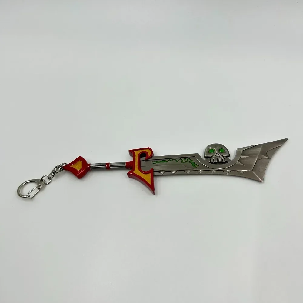 World of Warcraft Ashbringer Modelo de metal periférico Chaveiro Arma Alexandros Mograine Tirion Fordring Figuras de ação Brinquedos para presente