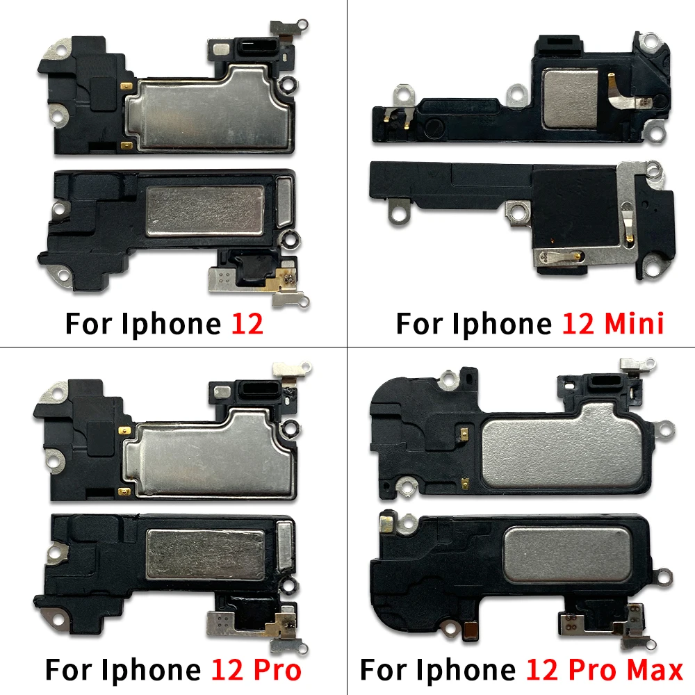 NEW Front Top Earpiece Earphone Ear Speaker Sound Receiver Flex Cable Replacement For iPhone 12 13 mini 14 Pro Max 15 Plus