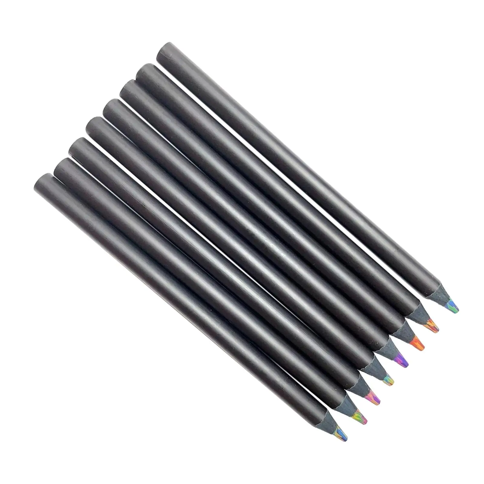 Lápices de colores arcoíris para colorear, bolsa de fiesta, lindos regalos de vacaciones, lápices multicolores para adultos, dibujo