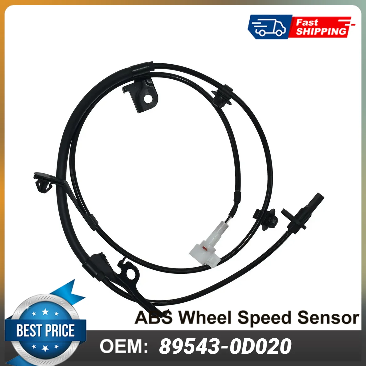 1PCS ABS Wheel Speed Sensor 89543-0D020 895430D020 For Daihatsu Charade 2011-2022, Toyota Yaris/Vitz 2005-2012 Car Accessories