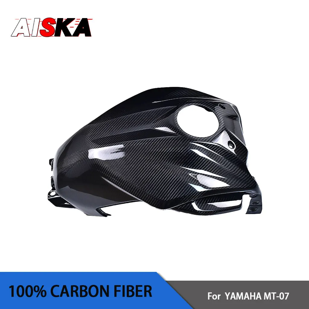 For Yamaha MT07 MT-07 2018 2019 2020 2021 2022 Carbon Fiber Motorcycle Accessories Full Tank Cover Protectors Cowling Fairings