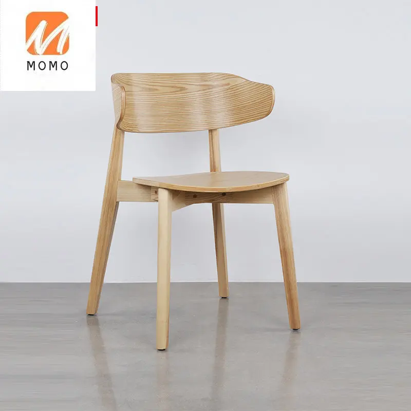 High Demand Products Modern Low Slope Leisure Metal And Wooden Dining Chair