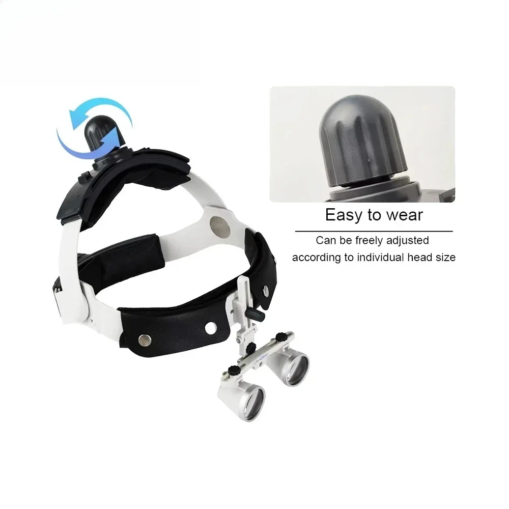 Optical Headlight and Loupes Combined Set HL8300 Plus SLH for  Surgery