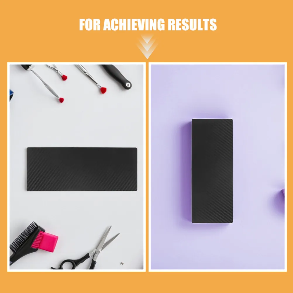 2Pcs Hair Dye Highlighting Board Precision Coloring Paddle for Balayage Foiling Tinting Smooth Surface Salon Grade Hair Styling