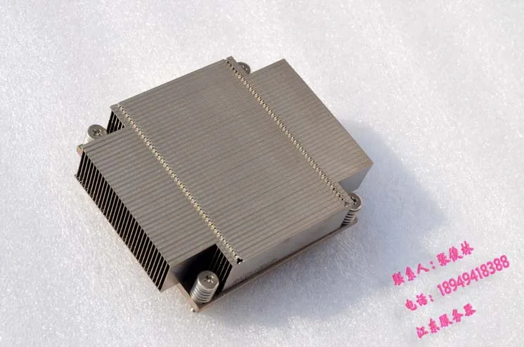 

Серверный радиатор DIY 1U 1155, 11 см * 9 см * 2,5 см, размер отверстия 8 см * 8 см