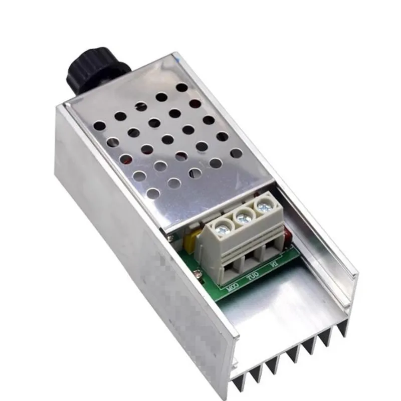 10000W High Power Thyristor Electronic Voltage Regulator Dimmer Speed Temp Control with Enclosure for Motor Heater Light