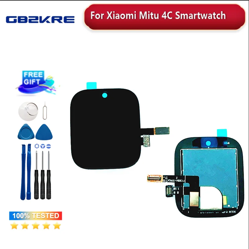 New Original For Xiaomi Mitu 4C Smartwatch LCD Display Screen LCD+Touch for xiao mi mi tu 4c Children's phone watch Repair