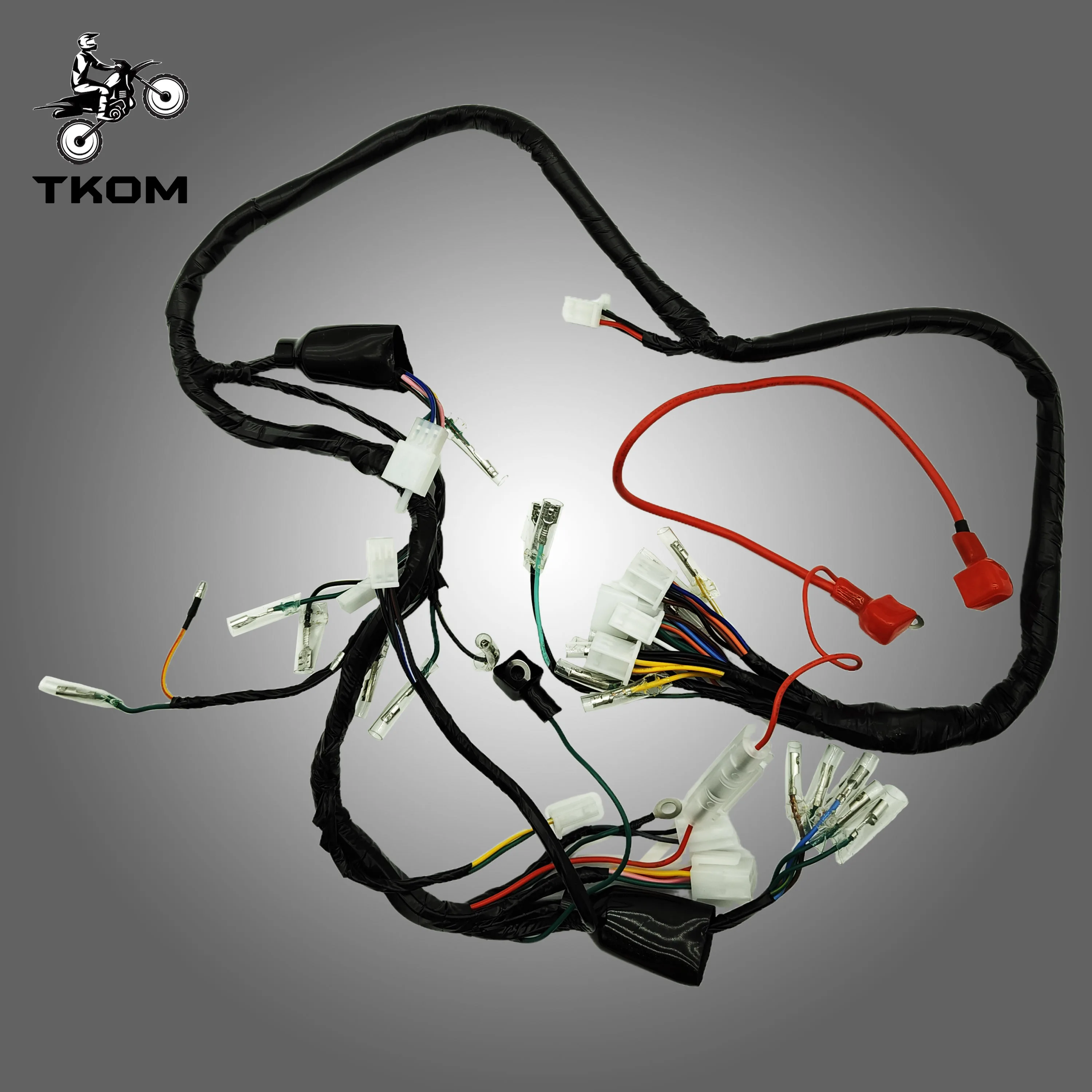 CT70 Wiring harness Complete harness for Honda DAX CT70 ST70 Motorcycle Electric Start Full Wiring