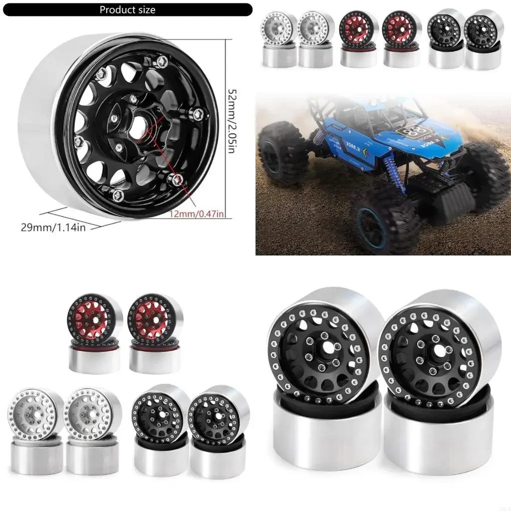 

Высококачественные прочные диски с бисером для гусеничных машин с дистанционным управлением, конструкции из алюминиевого сплава