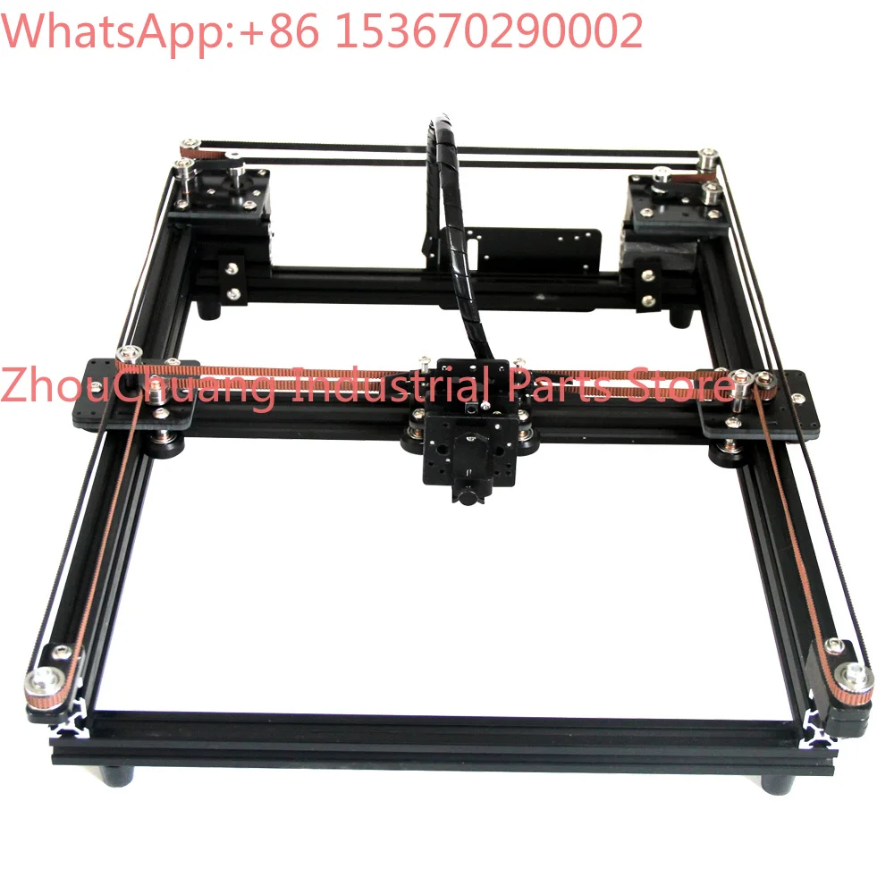 DIY Disassembled LY Frame Type Belt Pulley Pen Drawing Robot Machine Lettering XY-plotter For Sketch Writing EBB Motherboard
