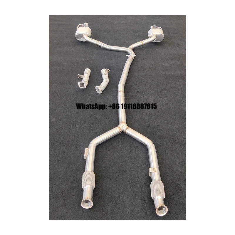 

Custom Auto Performance Parts Catback Exhaust Pipes for Mercedes-benz E43 3.0t 2016-2024 Valve Muffler Exhaust System