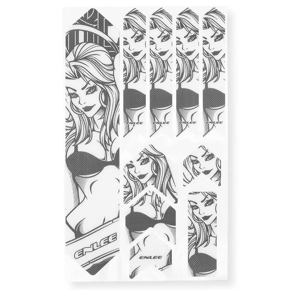 

Bike Frame Sticker Mountain Bike Scratch Resistant Frame Protector Removable Sticker Road Bicycle Frame Adhesive Guard Cover