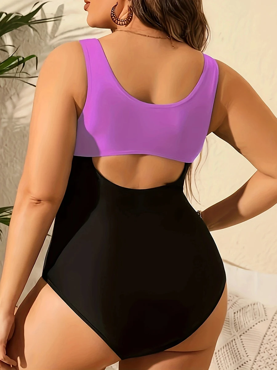 2023 Sports Slim Swimsuit One Piece Plus Large Size Swimwear Women Beachwear Bathers Bathing Swimming Swim Suit Female