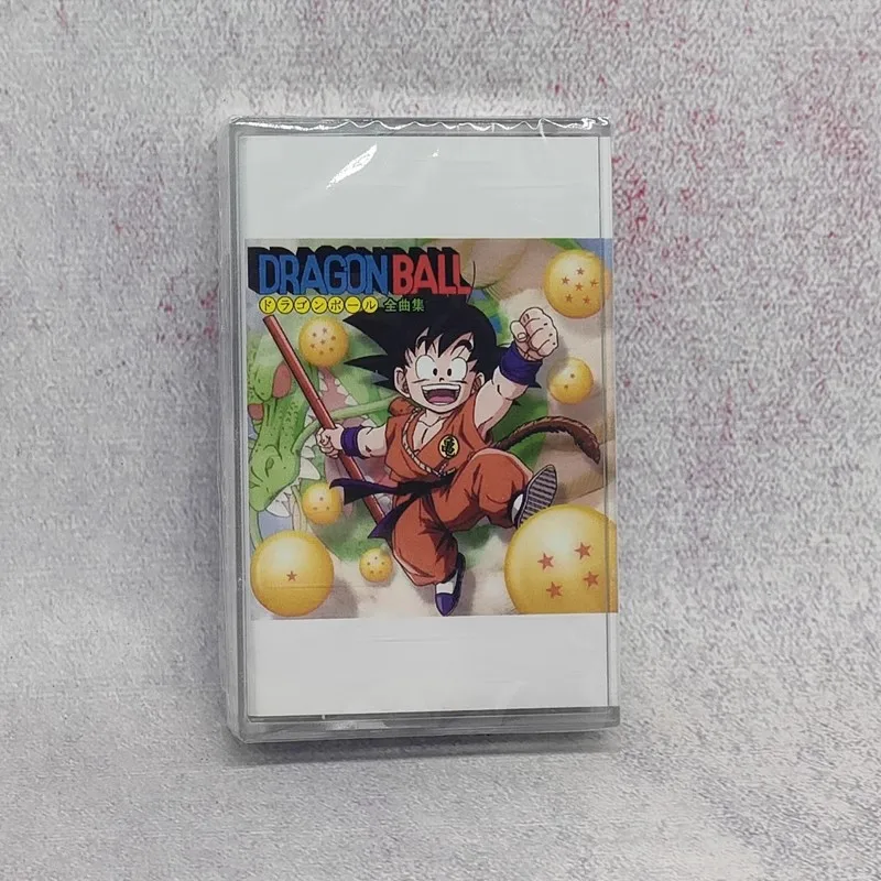 Anime Dragon Ball Son Goku Kakarotto Music Tapes Vegeta Cosplay Soundtracks Box Tape Car Walkman Cassettes Collection Gifts