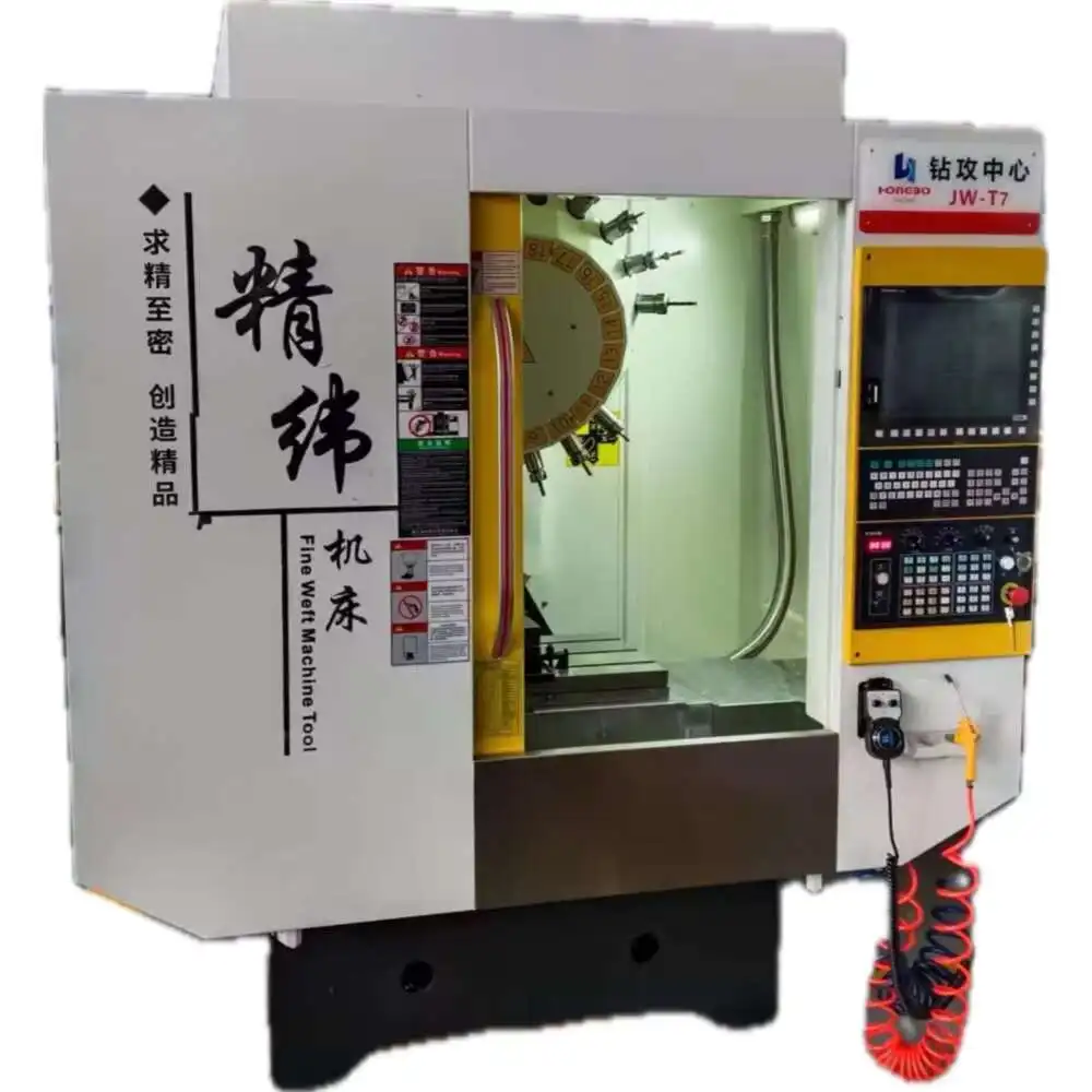 JW-T7 Fanuc Control System 3 Axis CBC Vertical Milling Processing Hining Center