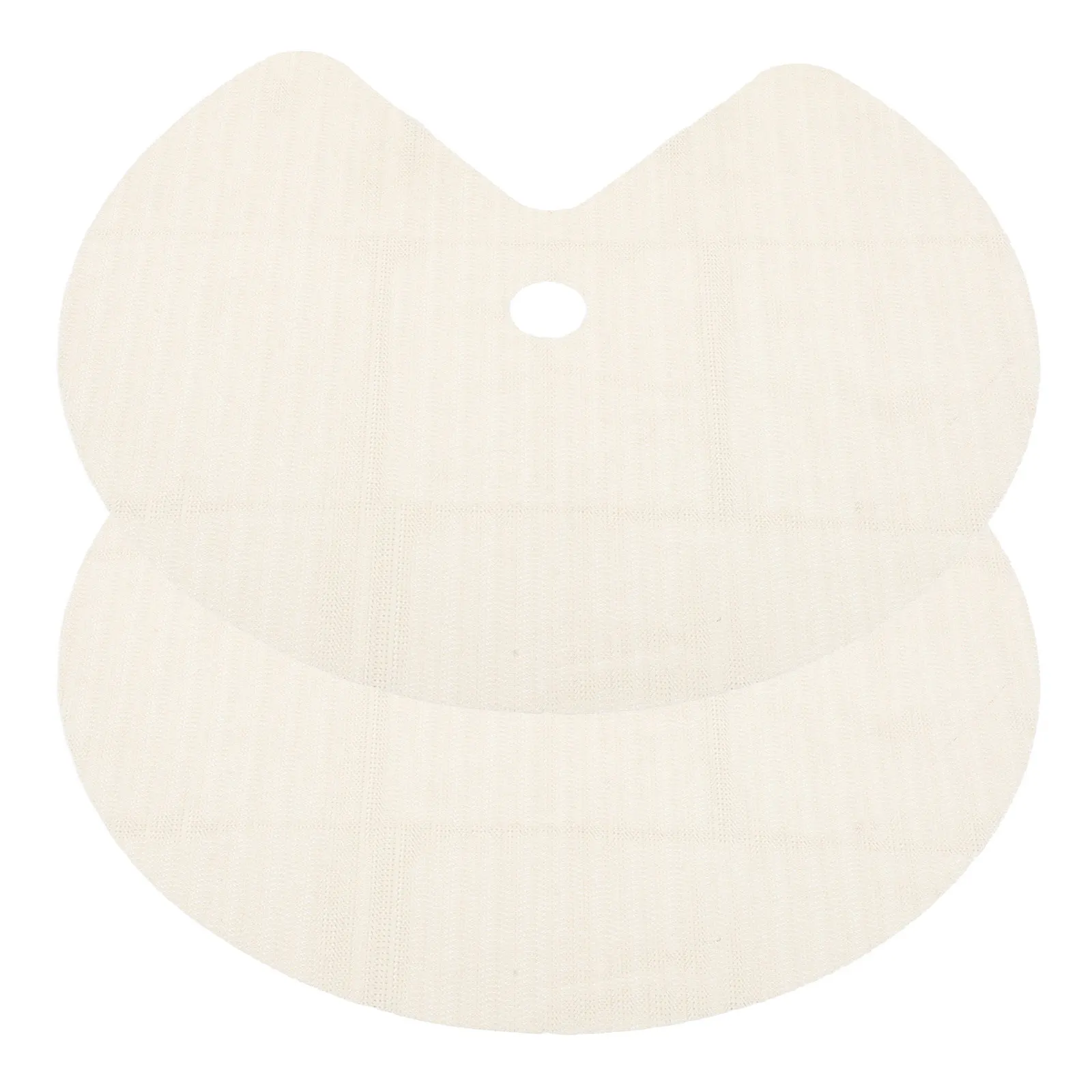 2Pcs Circular Shelf Liner for Lazy Susan Cabinets Non Skid PVC Kitchen Liner Easy Clean Versatile Fit Stylish Non Adhesive