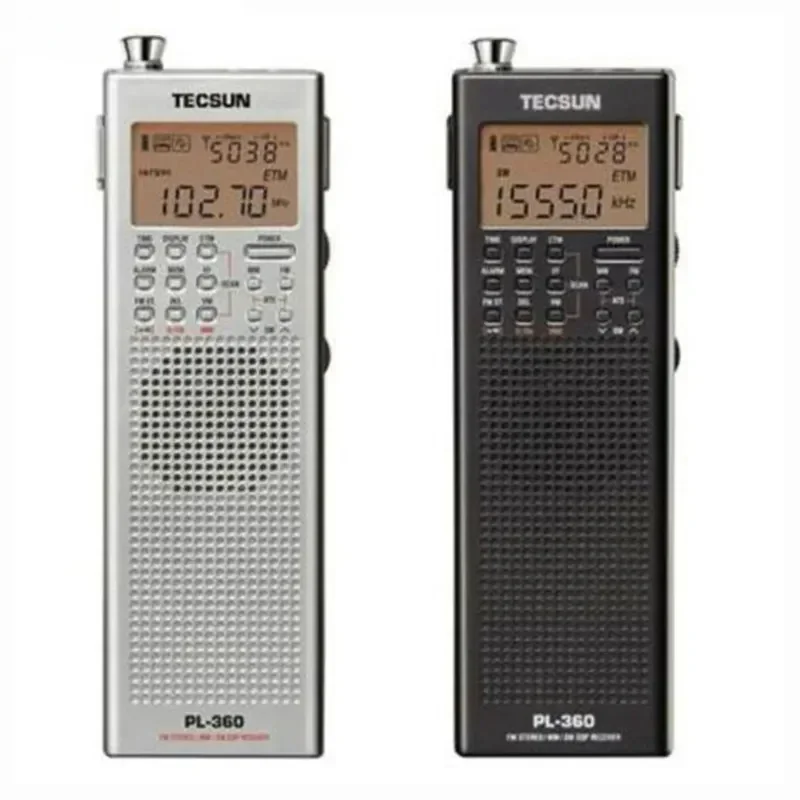 

Tecsun PL-360 DSP Receiver FM MW SW LW External AM Outdoor Antenna Portable Radio Recorder Y4131A PL360 Deshen