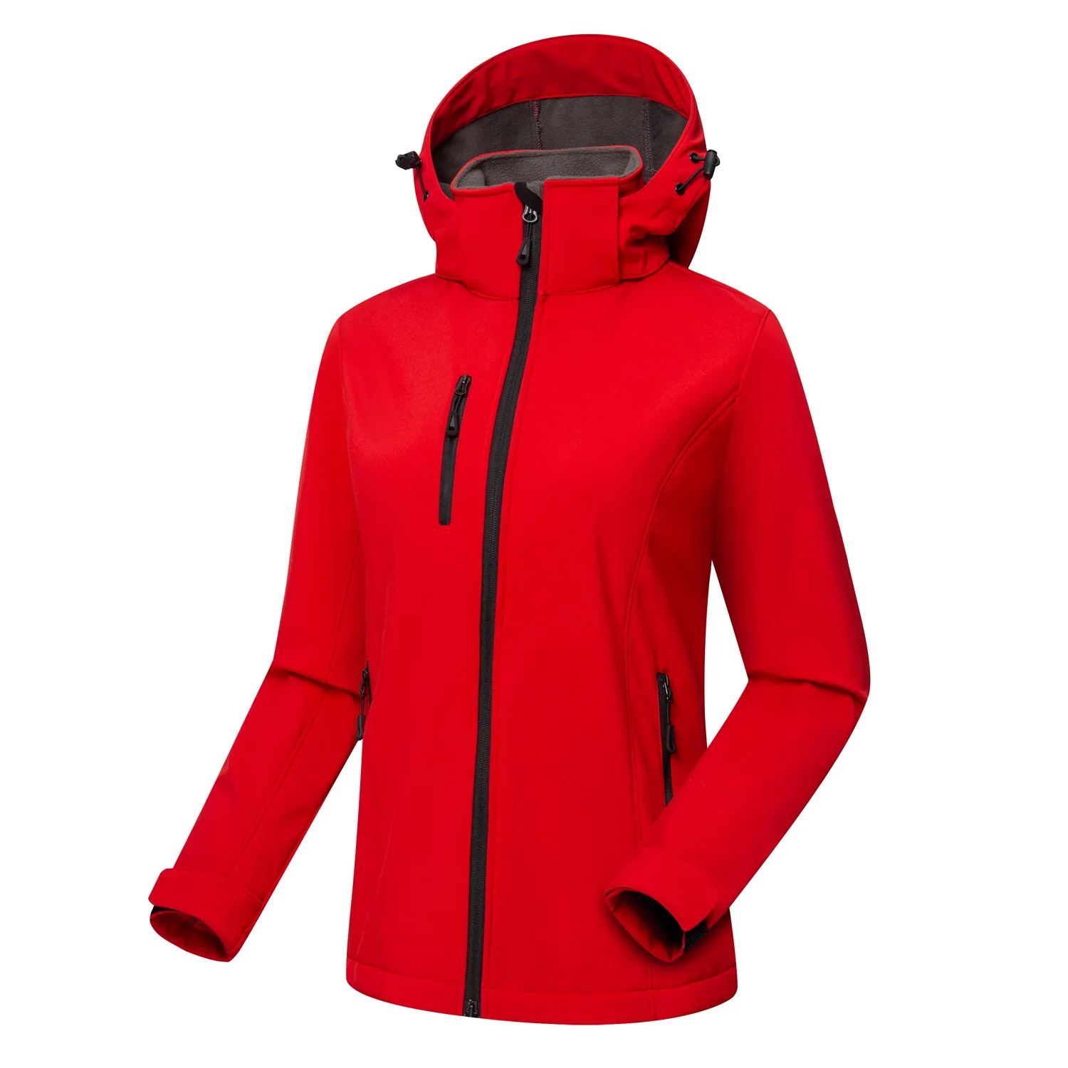 Blusão exterior impermeável feminino, jaqueta Softshell, 8030