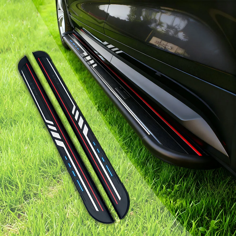 

2 шт. подножки с фиксированными боковыми ступеньками для Subaru Forester 2019-2024, противоскользящие | Полный комплект (1 комплект) | Автомобильные аксессуары