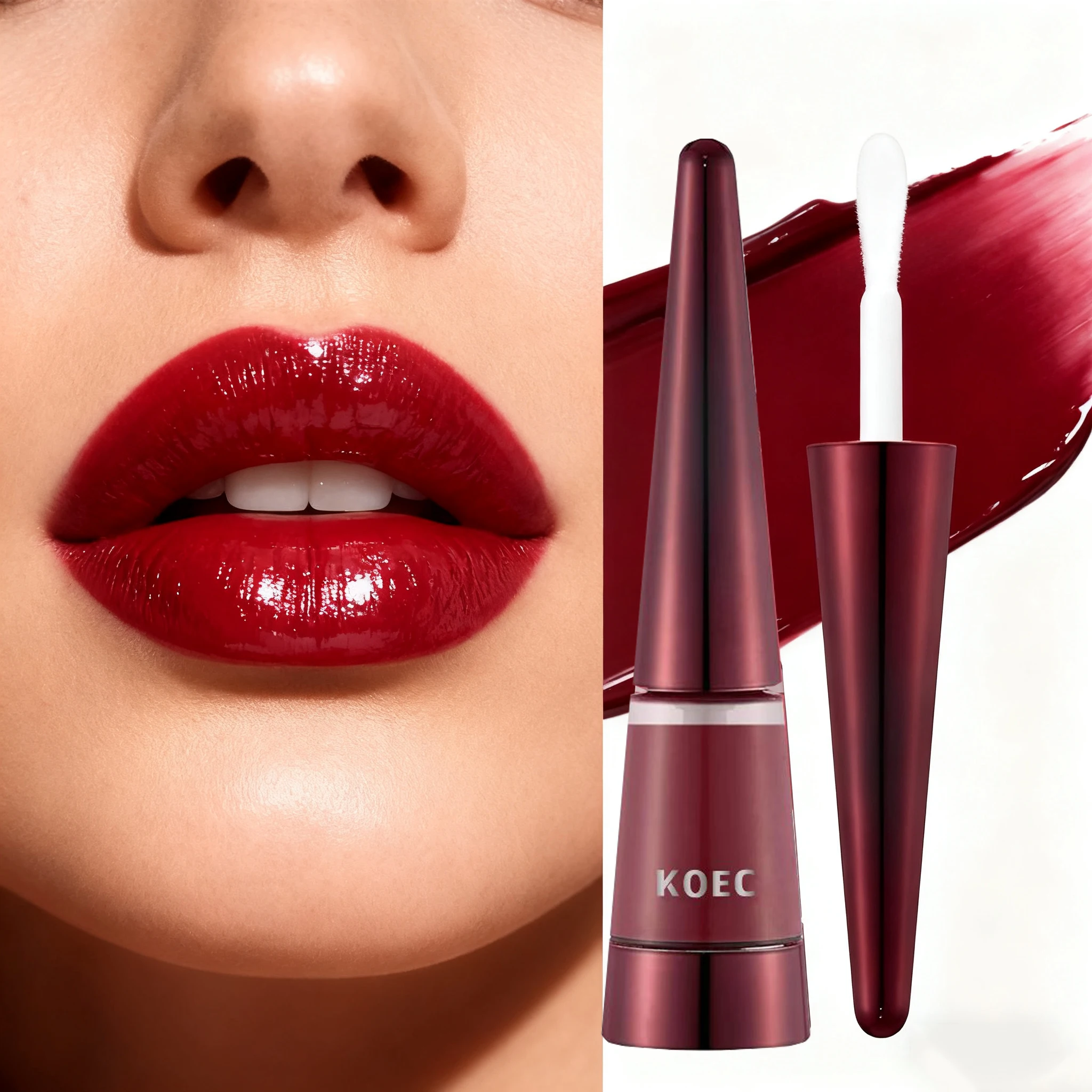 Intensa Reedle Shot Lip Plumper Hidratante Exfoliante Nutritivo Instant Plumping Brillo de Alto Brillo Extracto de Planta Natural