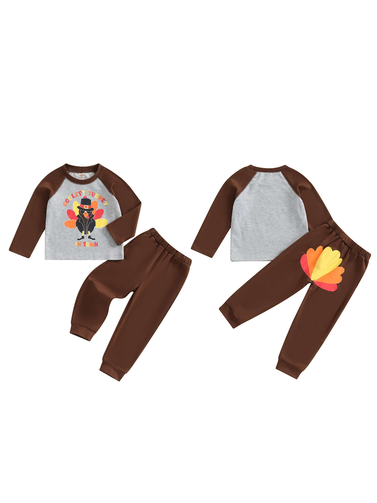 

Рождественские наряды из 2 предметов для маленьких девочек, топы с длинными рукавами и принтом оленей, комплект со штанами, одежда для малышей, комплект зимнего костюма