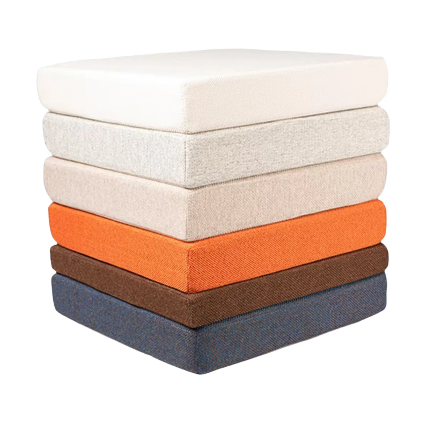 Square Chair Bench Seat Cushions for Dining Room Chair Pads for Garden Bench Office with Machine Washable Cover