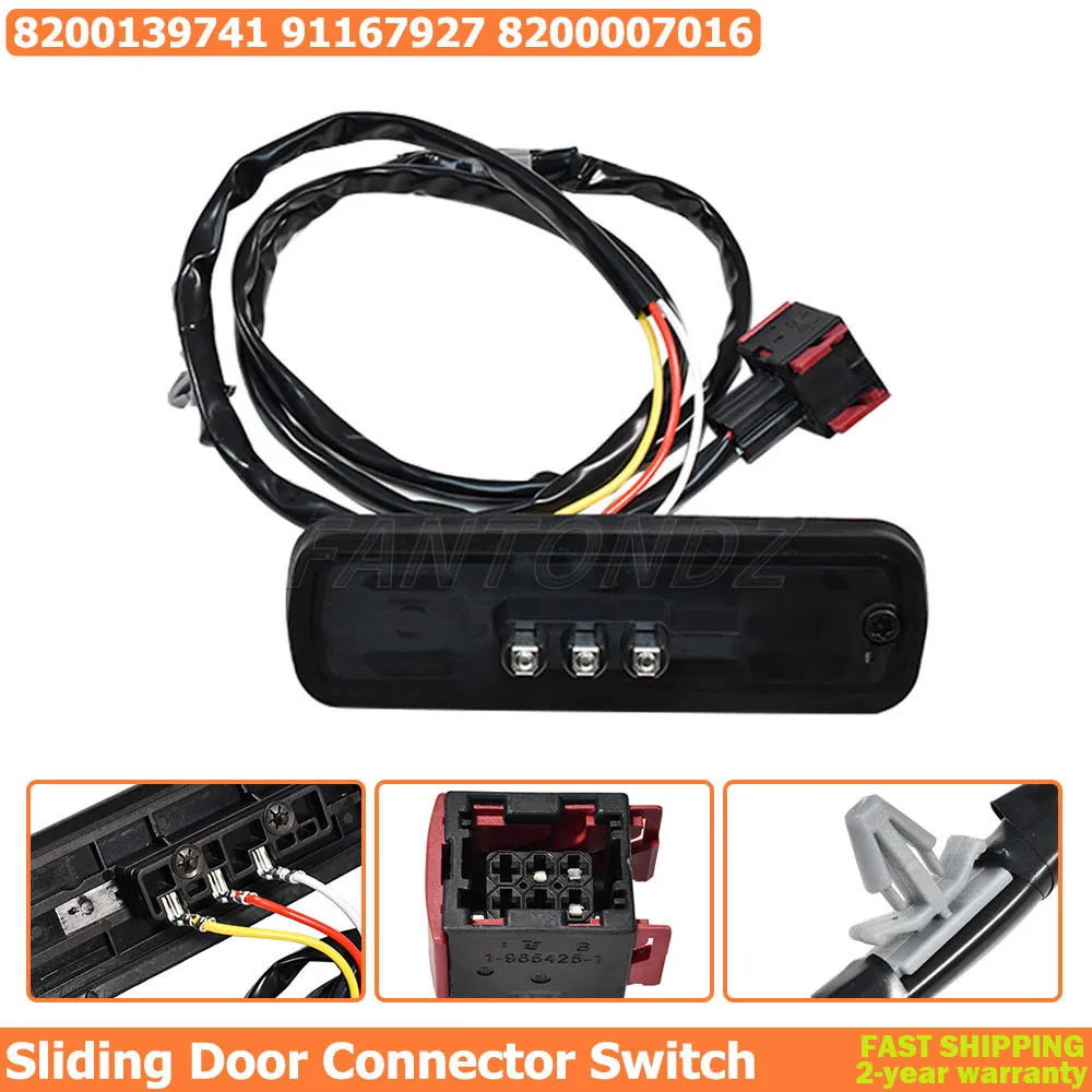 

Side Loading Door Contacts Central Locking For Renault Trafic MK2 Vivaro Nissan Primastar 2002-2014 8200139741 91167927