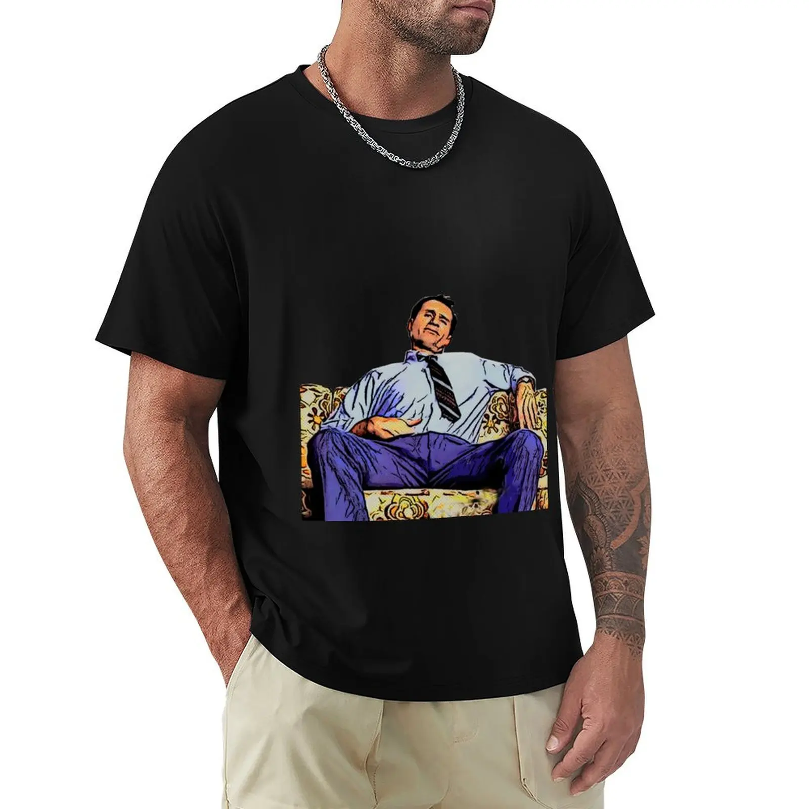 

Al Bundy T-Shirt Big and Tall Solid Color T-Shirt