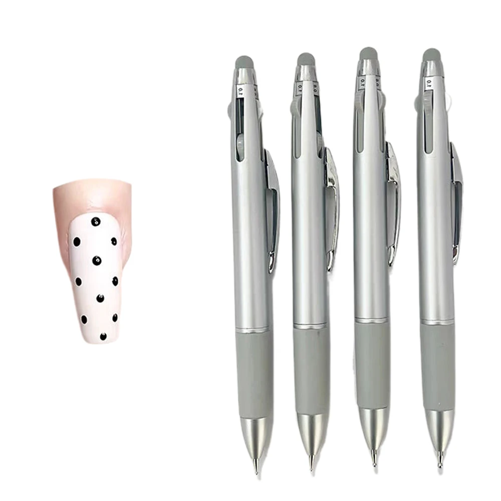 

Nail Dotting Pen Nail Art Dotting Tools in Ballpoint Pen Design with Wax Nail Art Kit 5 in 1 Nail Art Tip Dot Paint Manicure