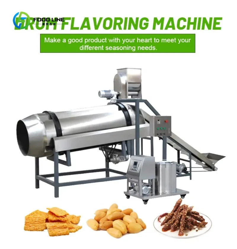 Best Price Hot Sale Snack Drum Seasoning Machine/Flavoring Machine/Automatic Mixing Food Seasoning