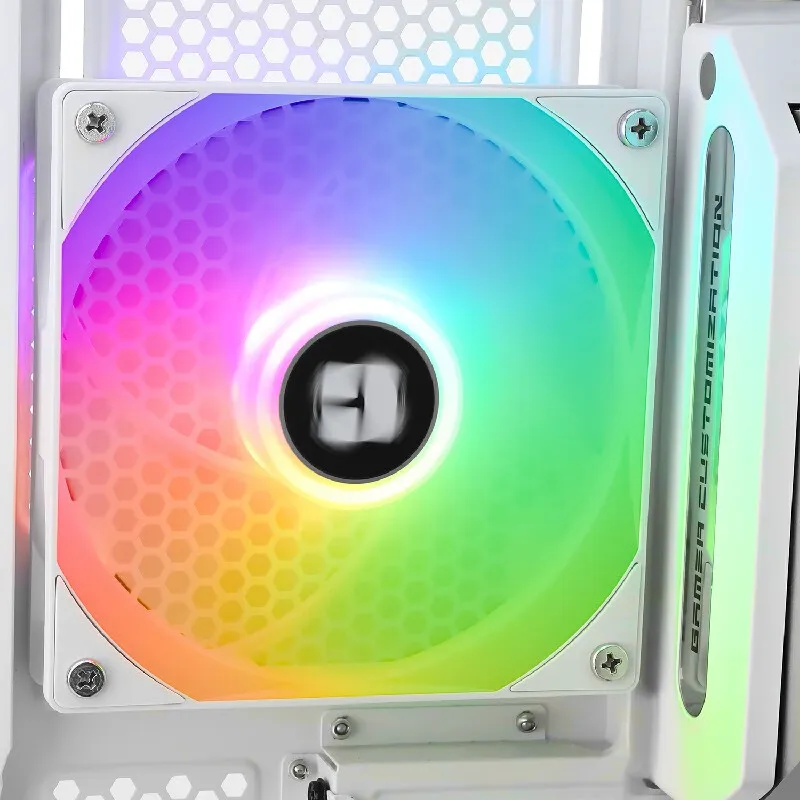 Thermalright TL-C12RB-S C12RW-S V2 12cm Reverse Case Fan PWM 4Pin 5V 3Pin ARGB S-FDB Silent Computer Case Cooling Fan view 6