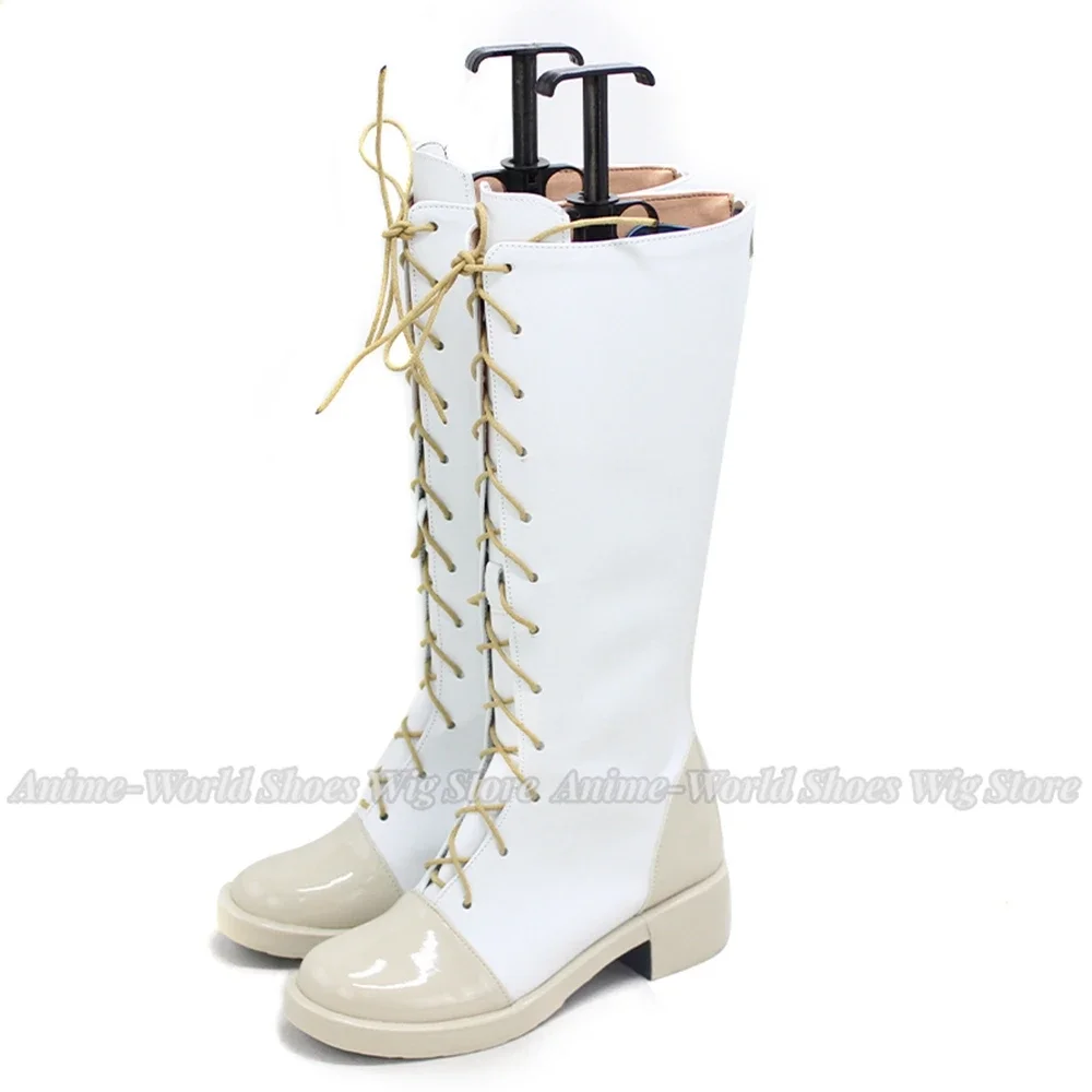 Costumi cosplay unisex Anime Cos Tsuyuri Kanao Scarpe Stivali Taglia personalizzata
