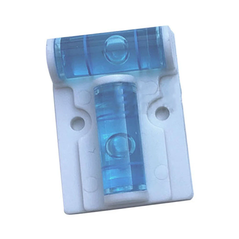 2 pezzi di plastica orizzontale tipo T per cannocchiale a bolla di misurazione inclinometro a bolle accessori per strumenti di livellamento per edifici domestici