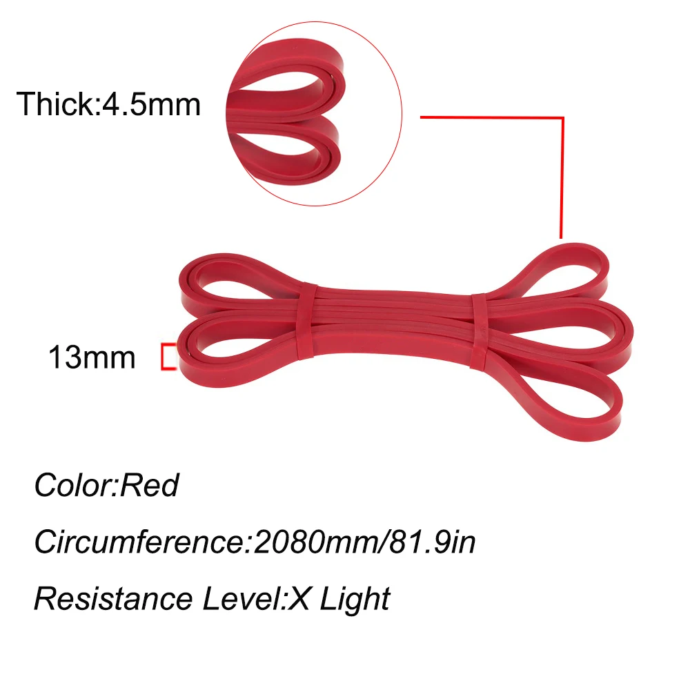 Resistance Band Pull Up Assistance Bands Resistance Heavy Duty Exercise Stretch Fitness Bands for Stretching Power Lift